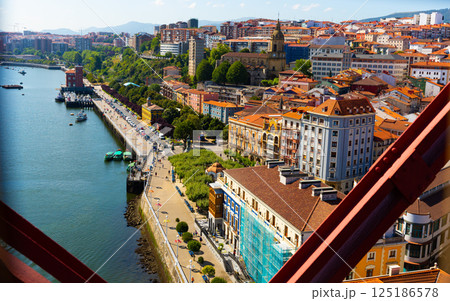 Portugalete from Vizcaya Bridge Portugalete from Vizcaya Bridge 125186578
