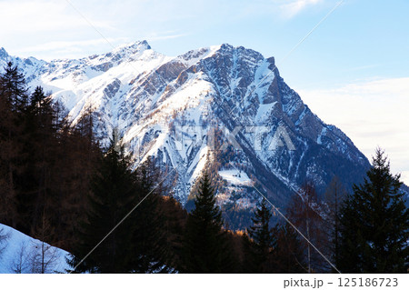 Wintertime landscape of Alps on Simplon Pass Wintertime landscape of Alps on Simplon Pass 125186723
