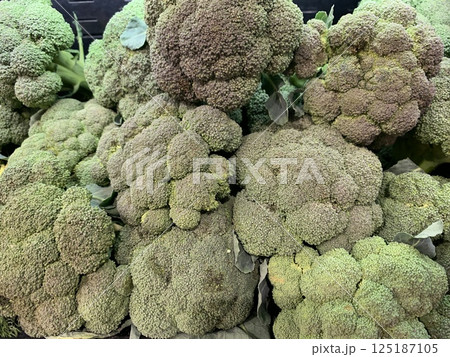 cauliflower for cooking as a background 125187105