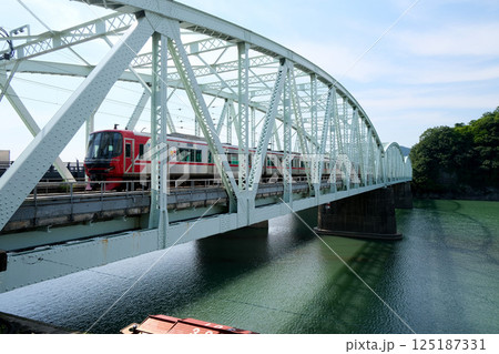 愛知県犬山市_犬山橋鉄道橋4_2024年6月 愛知県犬山市_犬山橋鉄道橋4_2024年6月 125187331