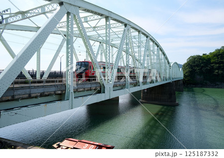 愛知県犬山市_犬山橋鉄道橋5_2024年6月 125187332