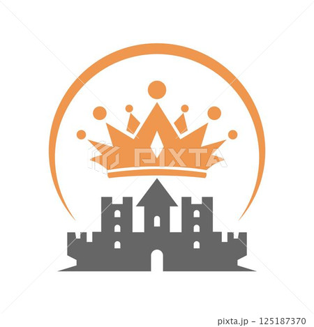 King crown logo design King crown logo design 125187370