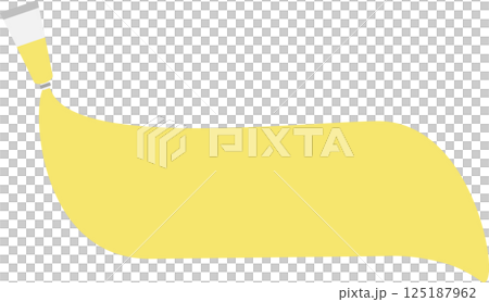 絵具のグラフィック素材イラスト 125187962