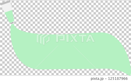 絵具のグラフィック素材イラスト 絵具のグラフィック素材イラスト 125187966