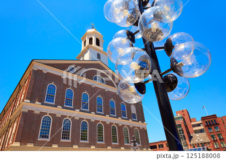 Boston Faneuil Hall in Massachusetts USA Boston Faneuil Hall in Massachusetts USA 125188008