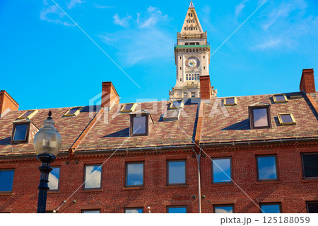 Boston Clock tower Custom House Massachusetts Boston Clock tower Custom House Massachusetts 125188059