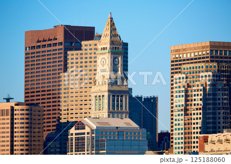 Boston Clock tower Custom House Massachusetts Boston Clock tower Custom House Massachusetts 125188060