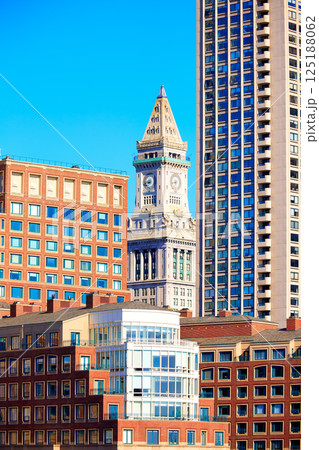 Boston Clock tower Custom House Massachusetts 125188062