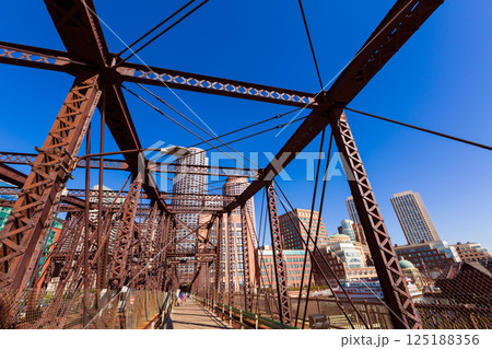 Boston Northern Avenue Bridge in Massachusetts 125188356