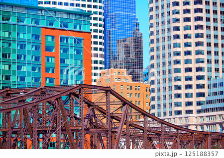 Boston Northern Avenue Bridge Massachusetts 125188357