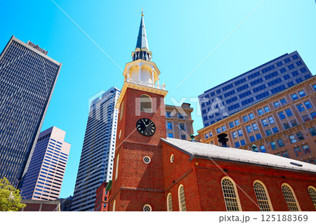 Boston Old South Meeting House historic site Boston Old South Meeting House historic site 125188369