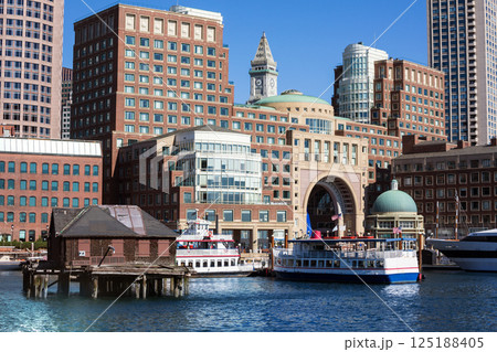 Boston Rowes Wharf in Massachusetts 125188405