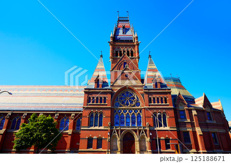 Harvard University historic building in Cambridge Harvard University historic building in Cambridge 125188671