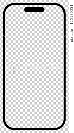 Smartphone screen frames, mockups and templates 125189351