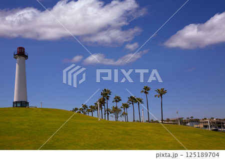 Long Beach California Shoreline Park Lighthouse 125189704