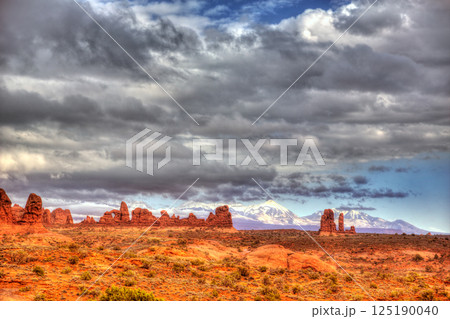 Arches National Park in Moab Utah USA Arches National Park in Moab Utah USA 125190040