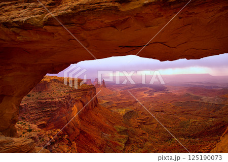 Mesa Arch in Canyonlands National Park Utah USA 125190073