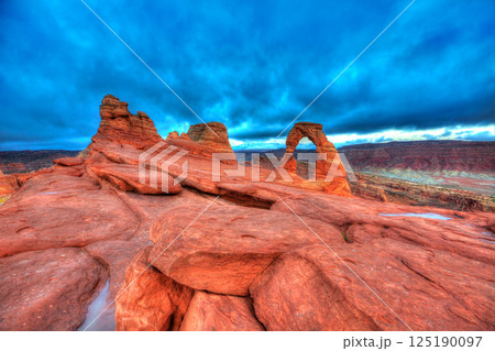 Arches National Park in Moab Utah USA 125190097