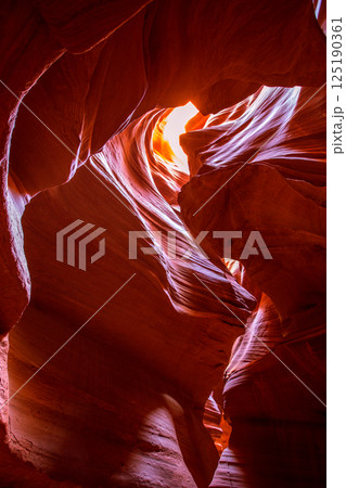 Antelope Canyon Arizona on Navajo land near Page 125190361