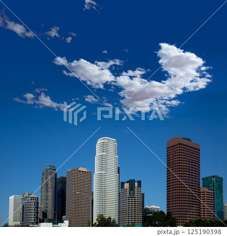LA Los Angeles Downtown cityscape California LA Los Angeles Downtown cityscape California 125190398