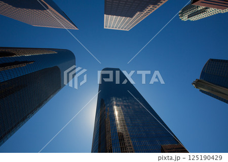 LA Los angeles downtown skyscrapers buildings LA Los angeles downtown skyscrapers buildings 125190429