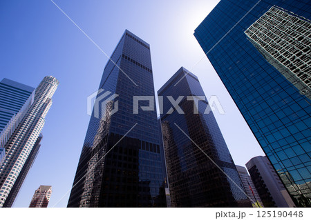 Downtown LA Los Angeles skyline California 125190448
