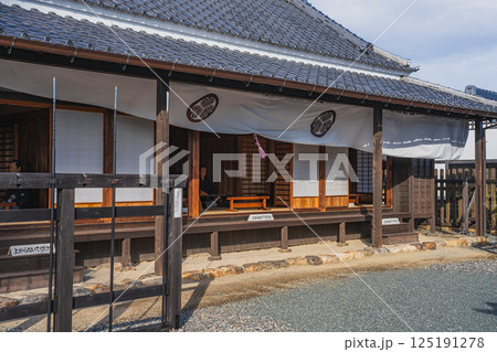浜松市にある気賀関所の風景(静岡県) 浜松市にある気賀関所の風景(静岡県) 125191278