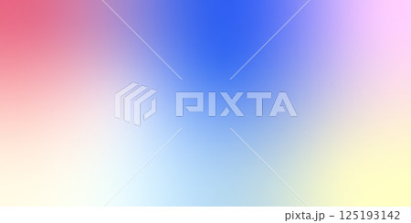 Vibrant abstract gradient background with soft color transitions. Vector illustration 125193142