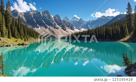美しい湖 美しい湖 125195419