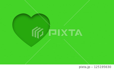 Green textured canvas background with heart shape cutout Green textured canvas background with heart shape cutout 125195630