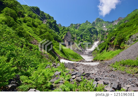 絶景の利尻島 ヤムナイ沢 絶景の利尻島 ヤムナイ沢 125196381