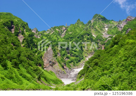 絶景の利尻島 ヤムナイ沢 絶景の利尻島 ヤムナイ沢 125196386
