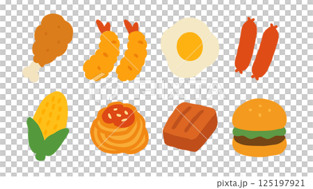 人氣兒童配菜圖示套裝 ~充滿美味笑容的時光~ 人氣兒童配菜圖示套裝 ~充滿美味笑容的時光~ 125197921