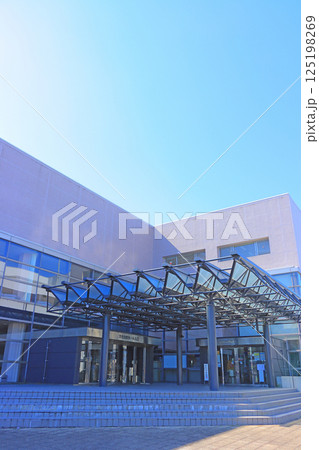 愛知県愛西市、愛西市文化会館の風景 愛知県愛西市、愛西市文化会館の風景 125198269