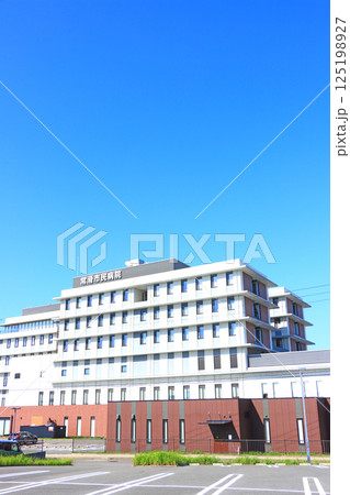 愛知県常滑市、常滑市民病院の風景 125198927
