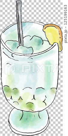 手繪蘇打水 125199163