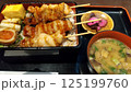 おいしい焼き鳥定食 125199760