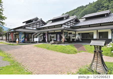 中山道坂本宿散歩：麻苧茶屋　観光案内所　　　群馬県安中市　 125200823