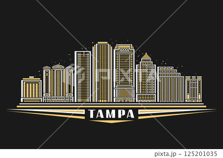 Vector illustration of Tampa 125201035