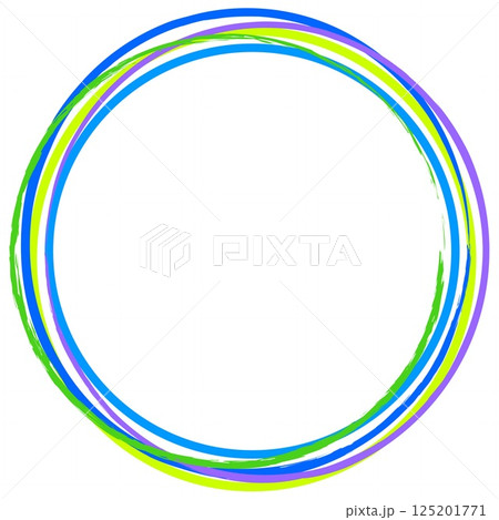 フレーム 輪 ホワイトスペース ブルー グリーン フレーム 輪 ホワイトスペース ブルー グリーン 125201771