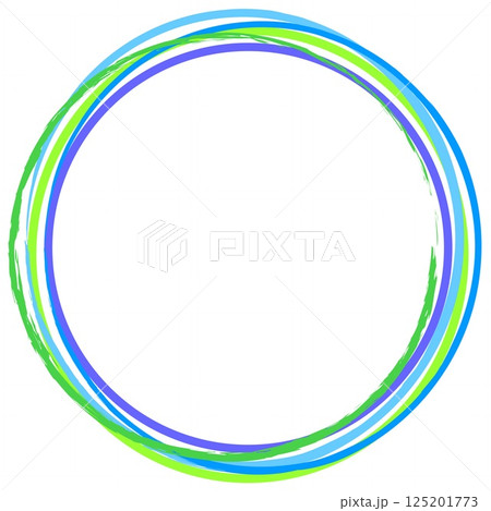 フレーム 輪 ホワイトスペース ブルー グリーン フレーム 輪 ホワイトスペース ブルー グリーン 125201773