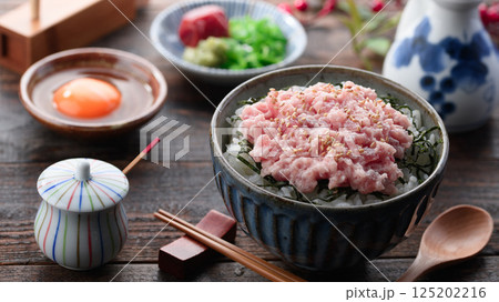 ネギトロ丼 ( まぐろのたたき丼 ) ネギトロ丼 ( まぐろのたたき丼 ) 125202216