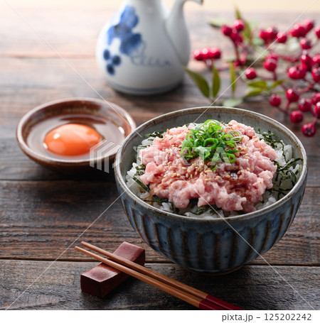 ネギトロ丼 （ まぐろのたたき丼 ） 125202242