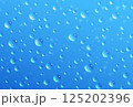 水滴が表面に付く背景素材 125202396