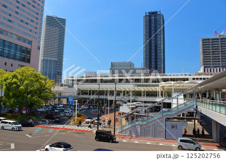 【広島市】広島駅　北口　二葉通り 125202756