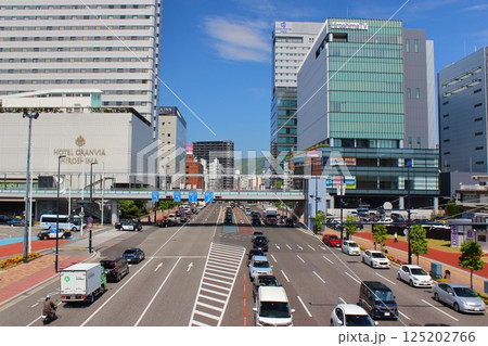 【広島市】広島駅　北口　二葉通り 125202766