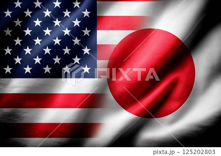 AI生成画像:アメリカと日本 AI生成画像:アメリカと日本 125202803