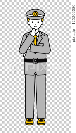 全身pose_簡單保安男10 125203080