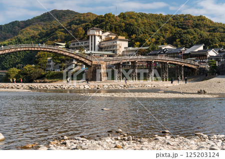 【錦帯橋と錦川】 125203124