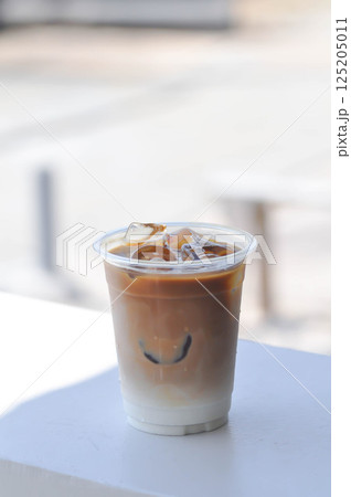 iced coffee , iced latte coffee or iced cappuccino coffee 125205011